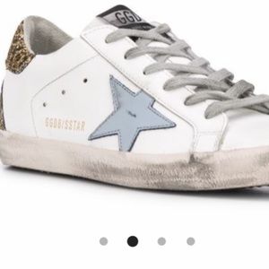 Authentic Golden Goose Superstar Glitter Sneakers